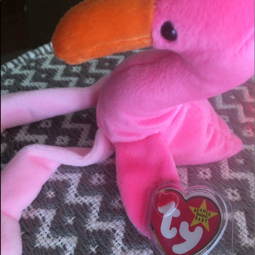 Flamingo Ty 1995 (Collector item) Beanie Baby